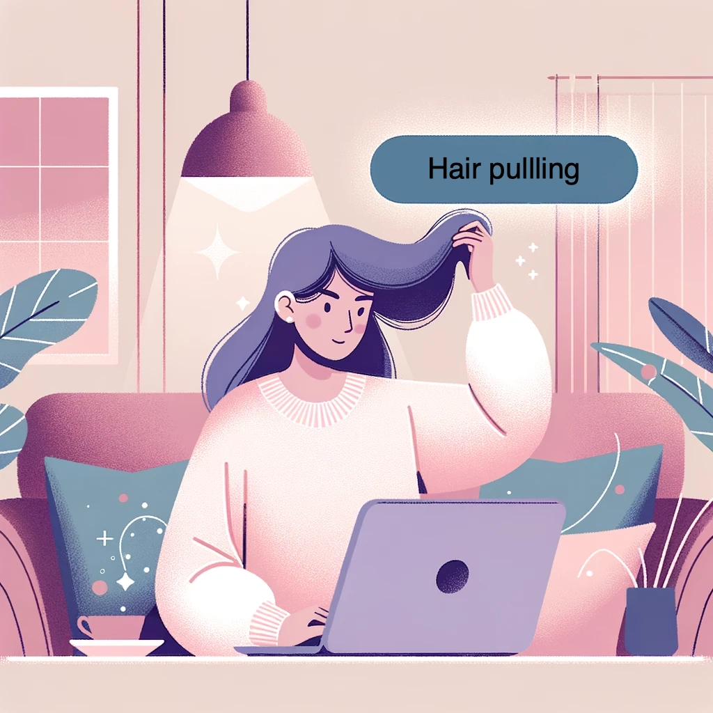 woman-pulling-hair-illustration